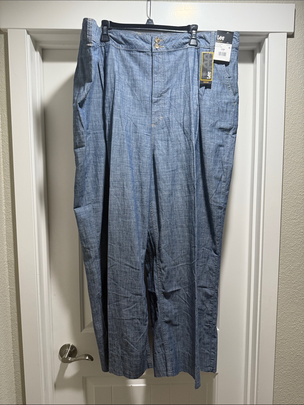 Lee Women’s Blue High Rise Trousers